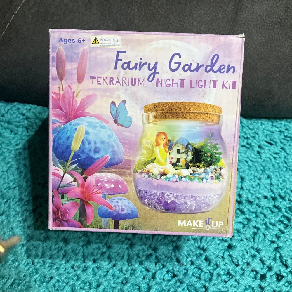 Fairy Garden Terrarium Night Light Kit